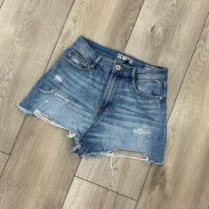 REWASH Light Blue Denim Shorts